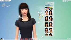 The sims 4/CAS "Стерва"