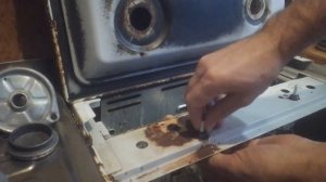 Замена разрядников на газовой плите ДАРИНА.