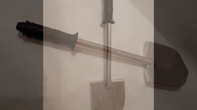 Саперная лопата толстостенная НЕРЖАВЕЙКА!!! смотреть онлайн