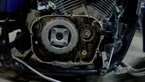 Honda Shadow 750/Замена сцепления, ремонт пульта, обслуживание тормозов и вообще много чего еще )