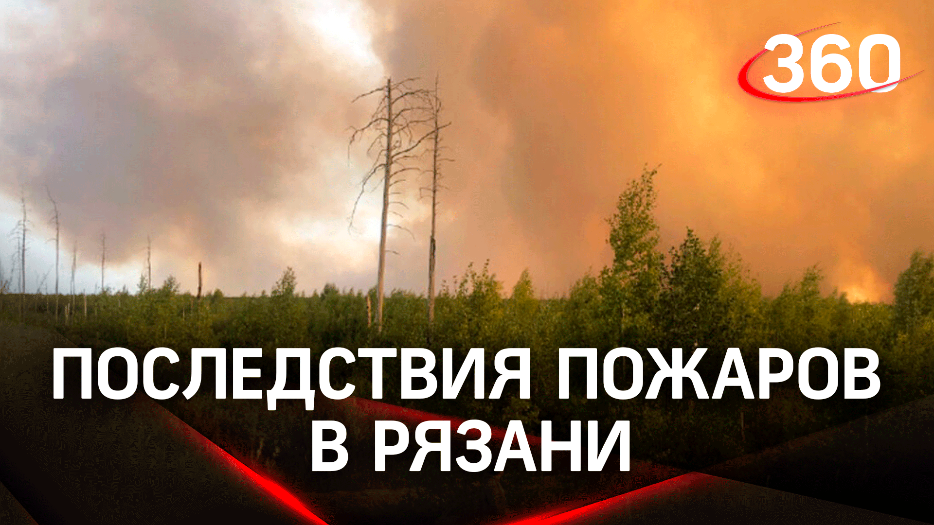 Пожары в Рязани. Меры безопасности в Подмосковье