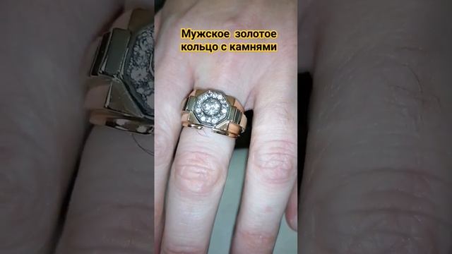 перстень из комбинированного золота для настоящих мужчин #jewelryazimut #ringazimut #ringmanvrn