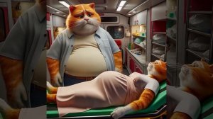 GINGER CAT ? IS PREGNANT #catmemes #cat #funny #shorts #fyp
