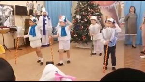 ТАНЕЦ СНЕГОВИКОВ  в детском саду