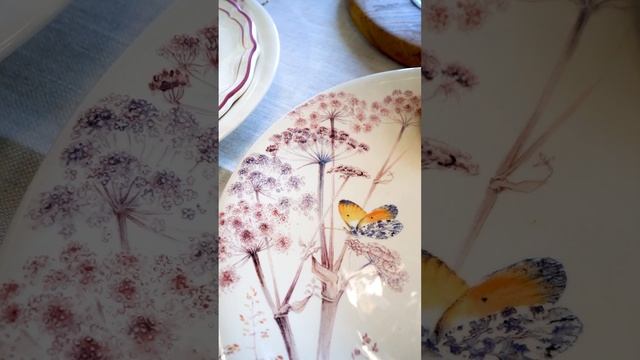 Французская посуда GIEN, коллекция Azur в бутике Монпансье смотреть онлайн