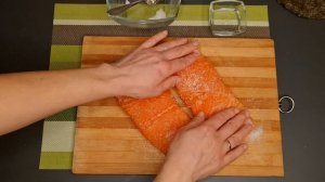 УМНАЯ ЗАСОЛКА красной рыбы за 24 часа - рецепт, который покорил сердца многих
