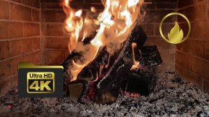 Пламя умиротворения: расслабляющий видеоролик с камином в 4К-разрешении