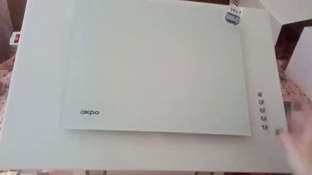 Распаковка — Вытяжка наклонная Akpo Optima Eco 50 WK-4 смотреть онлайн