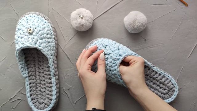 Как пришить помпоны на кнопке к тапочкам смотреть онлайн