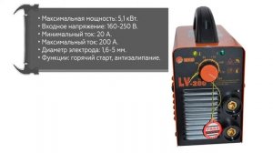 Инверторный сварочный аппарат Edon LV-200