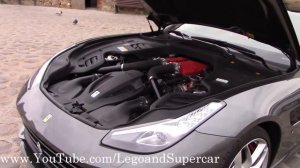 Ferrari GTC4Lusso T - Startups and LOUD Revs - Pure V8 Sound!