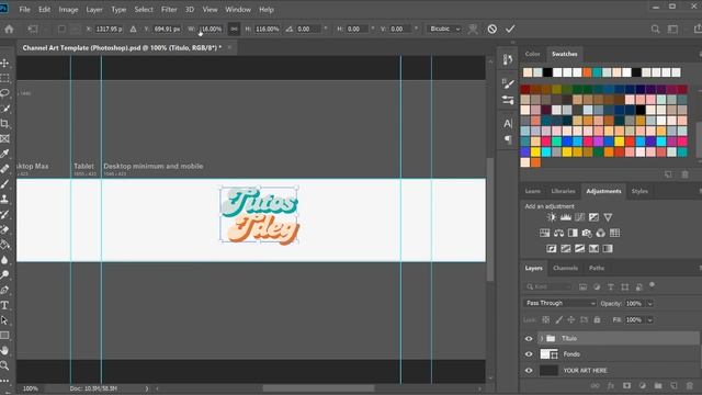 ¡Cómo hacer un BANNER en PHOTOSHOP! смотреть онлайн