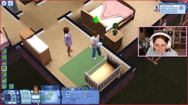 playing a legacy challenge in the sims 3 (Streamed 2/4/23)