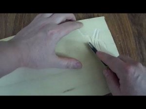 Основное правило при работе со стамесками