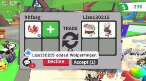 Трейды на аксолотля в адопт ми.Что предлагают?