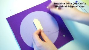 DIY Clock with movable hands tutorial / МК Часы с подвижными стрелками