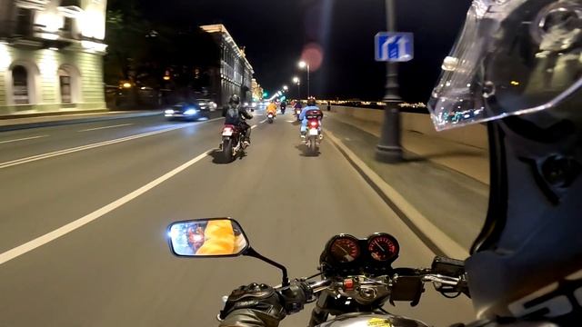 Ежегодное событие от Nord Pride Moto Spb. Кугуруми прохват по ночному Питеру!