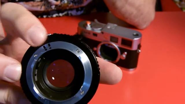 Non Leica Lens use via Adapter смотреть онлайн