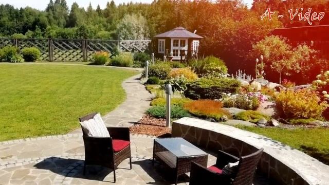 Лучшие идеи для оформления сада и двора / The best ideas for decorating a garden plot смотреть онлайн