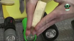 Установка подводного фонаря на арбалет