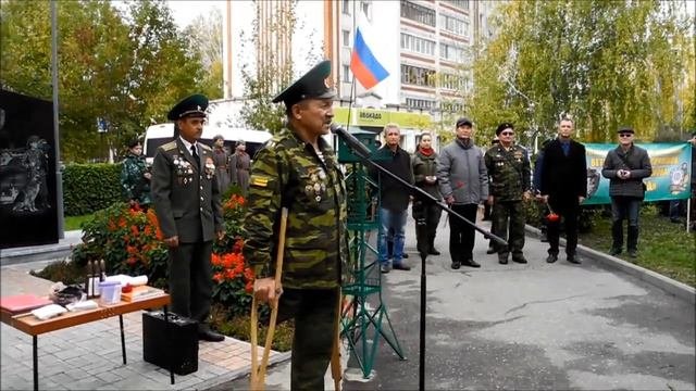 Землю с героических погранзастав заложили к памятнику пограничникам в Йошкар-Оле