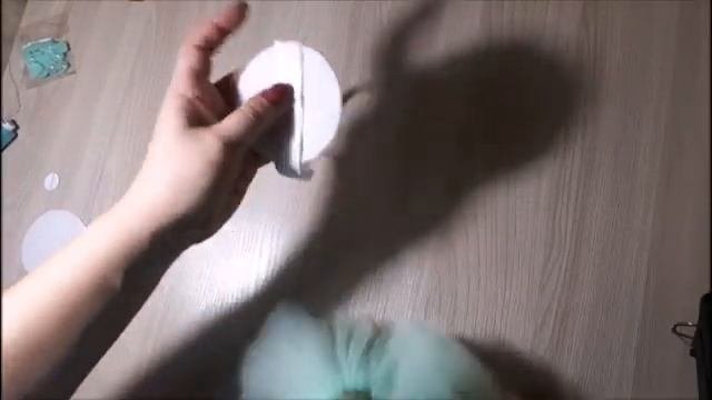 Корона из фоамирана с фатином