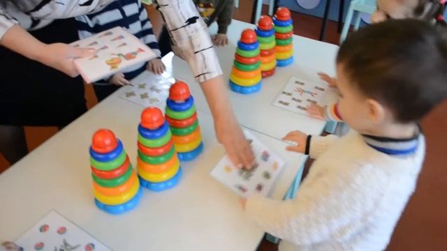 Контрольное занятие за первое полугодие в ясельной группе № 5 "Поможем Зайчику" смотреть онлайн