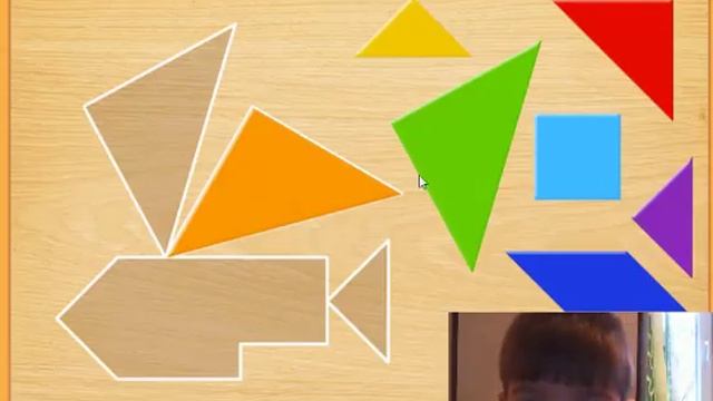 Из геометрических фируг собираем картинки, From geometric Pirog collect pictures смотреть онлайн