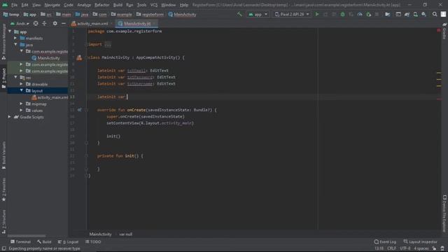 Validasi Form pada Android Studio dengan Kotlin - Android Studio смотреть онлайн
