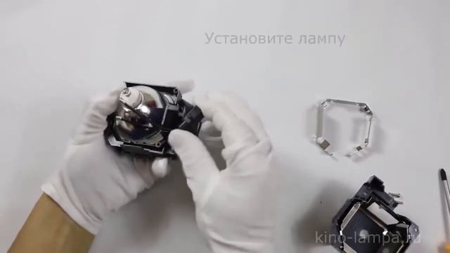 Замена лампы в проекторе (без корпуса) смотреть онлайн