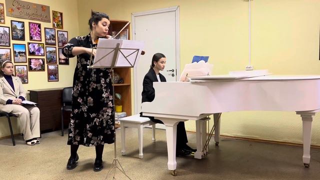 Моцарт соната для скрипки и фортепиано Ля мажор 1 часть смотреть онлайн