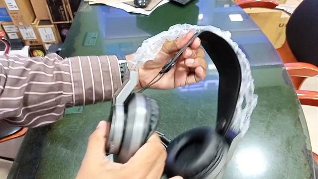 A4TECH G437 Bloody Gaming Headphone (Gun Black) Unboxing  #computer_shop_BD