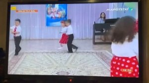 Детские танцы. Овощная полька. Нас показали по телеку