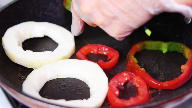 Яичница «Солнечная» из перепелиных яиц