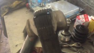 Lexus RX-350 замена наружного ШРУСа.