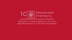1С-Отчетность_ Загрузка и отправка файлов отчетности сформированных в сторонних программах БП 2.0