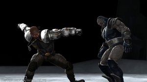 Mortal Kombat Vs DC Universe All Fatalities and Heroic Brutalities on Darkseid