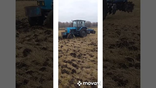 дискование целины. смотреть онлайн