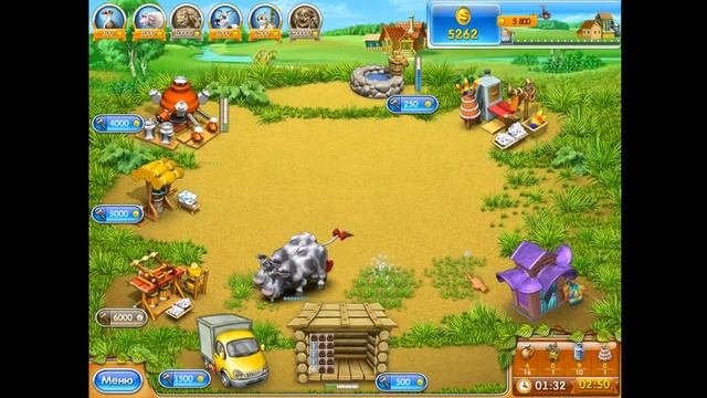 Веселая ферма 3 - Русская рулетка , Метеоритная З смотреть онлайн