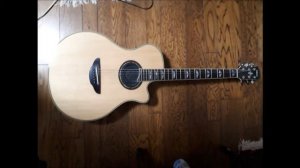 Blues rock (YAMAHA APX 1000 ) acoustic guitar