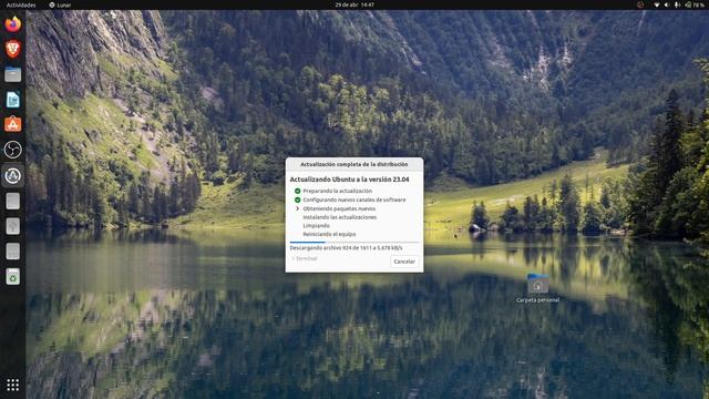 ACTUALIZAR A UBUNTU 23 04 смотреть онлайн