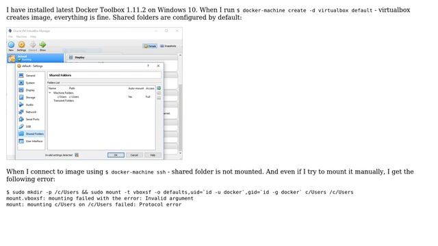 Mounting Shared folders inside Docker machine on Windows смотреть онлайн