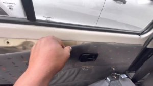 HOW TO FIX VW GOLF Mk1 Closed child locked door