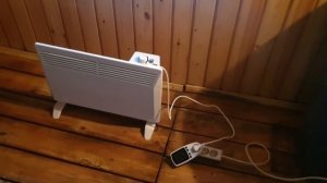 Конвектор Denzel XCE-1500 тестирование