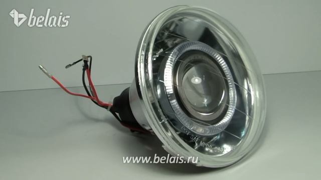 Универсальный модуль ближнего света с «ангельскими глазками» (Ø176, цоколь Н7) — «Белайс» смотреть онлайн