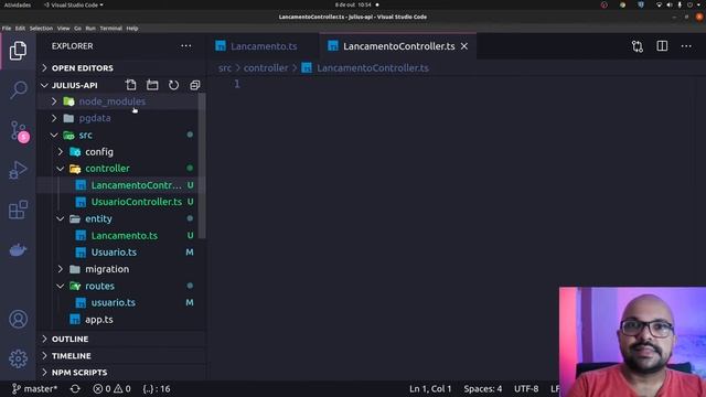 Implementando uma API com Node.js, Express, TypeScript, TypeORM e Docker (parte 3 de 4) смотреть онлайн