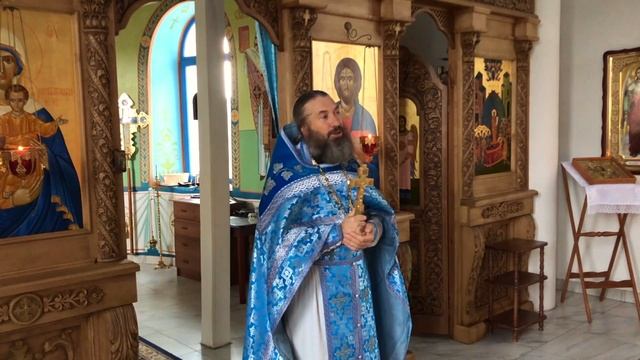 Рождество Пресвятой Богородицы. Слово после богослужения смотреть онлайн