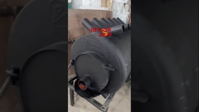 ПИРОЛИЗНАЯ ПЕЧЬ ДЛИТЕЛЬНОГО ГОРЕНИЯ С 1мм ДЫМОХОДОМ ИЗ AISI439 УСТАНОВЛЕНА ПЕЧИ И ДЫМОХОДЫ В НАЛИЧИ