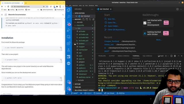 AM Coder - Masonite 4 Tutorial #1 - Setup (Python Framework for fans of Laravel/Rails style apps) смотреть онлайн