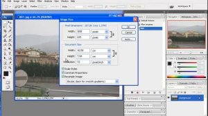 Как быстро сделать картинки одного размера с помощью Photoshop